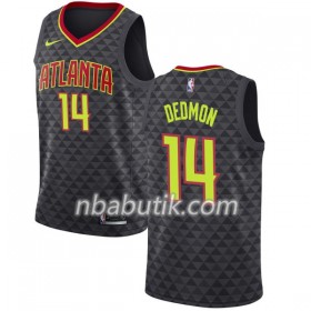 NBA Mænd Trøje Atlanta Hawks Dewayne Dedmon 14 Nike 2017-18 Sort Swingman
